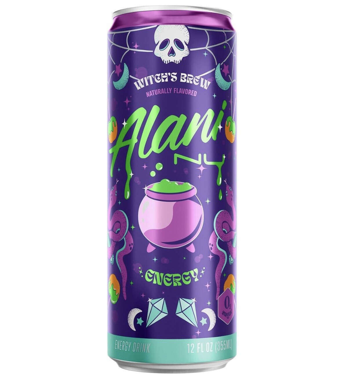 Alani Nu Witch’s Brew Energy Drink Zero Sugar 200 mg Caffeine 
