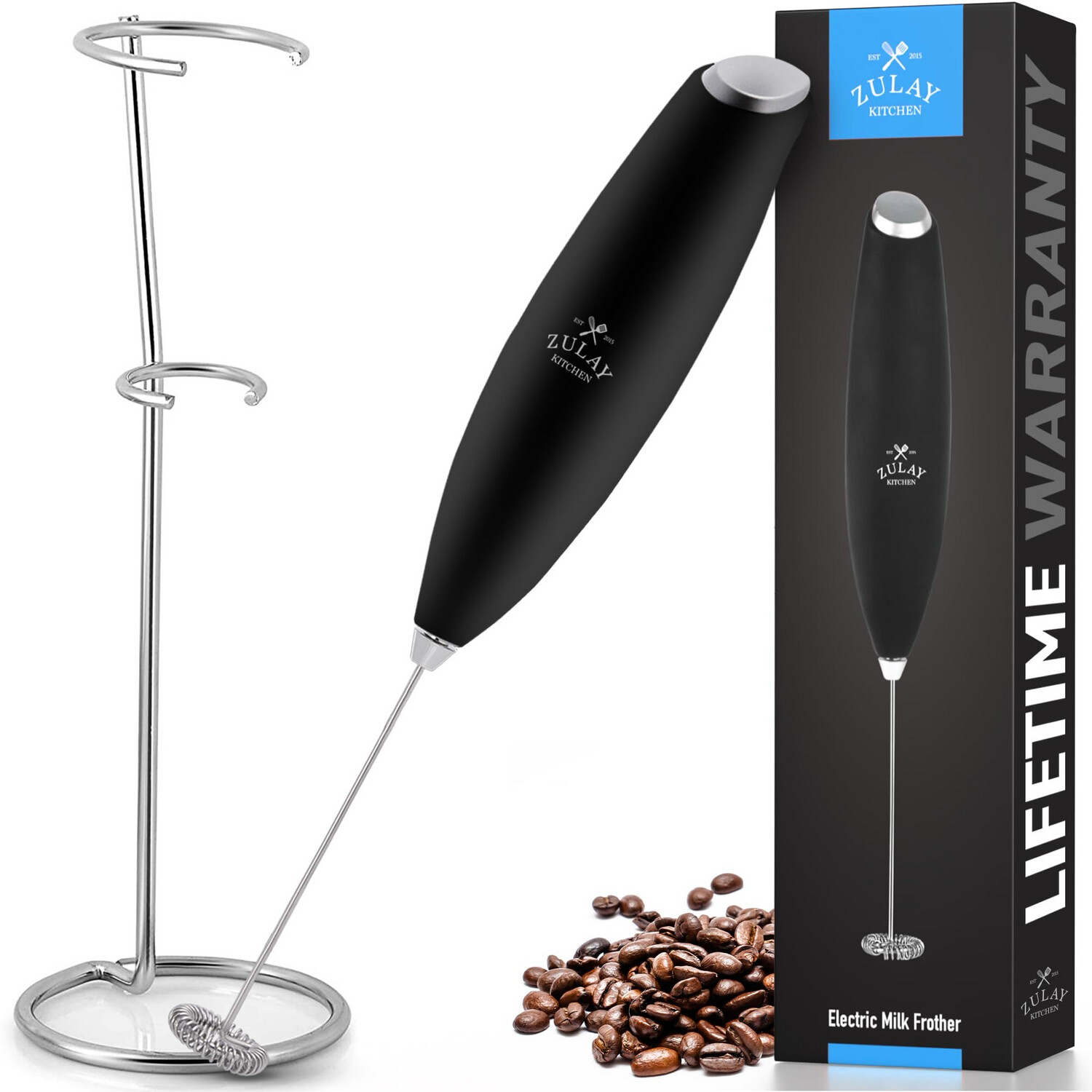 Zulay Electric Mixer & Milk Frother 