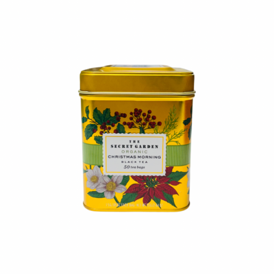 The Secret Garden Organic Christmas Morning Black Tea 50 Bags