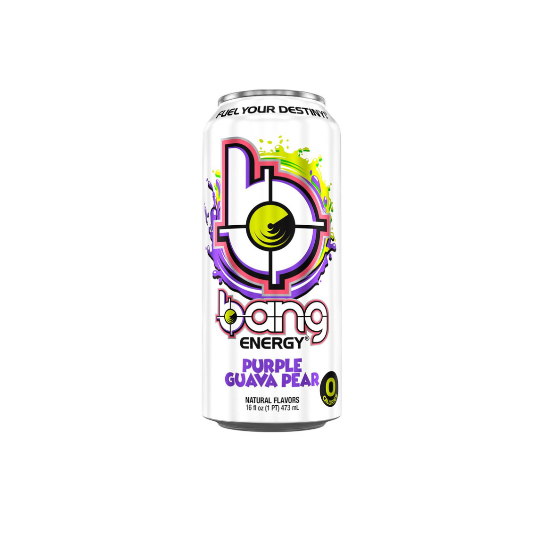 Bang Potent Brain and Body Fuel Super Creatine Ultra CoQ10 EAA Aminos Purple Guave Pear 