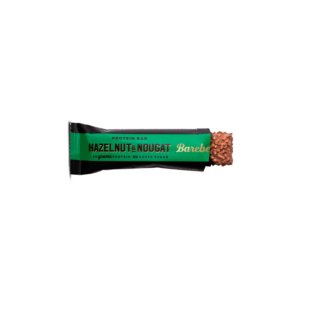 Barebells Hazelnut &amp; Nougat Protein Bar No Sugar Added 