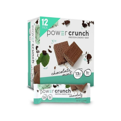 Power Crunch Protein Energy Bar Chocolate Mint 12 pack 