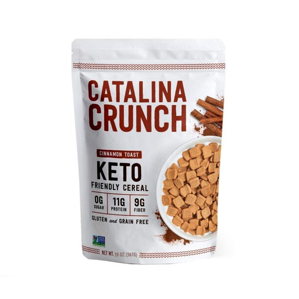 Catalina Crunch Dark Chocolate KETO Friendly Cereal Gluten Free