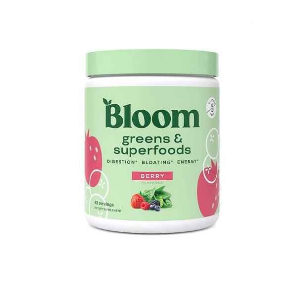 Bloom Greens &amp; Superfoods Berry Gluten Free 48 servings