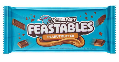 Feastables Mr Beast Bar Peanut Butter Chocolate