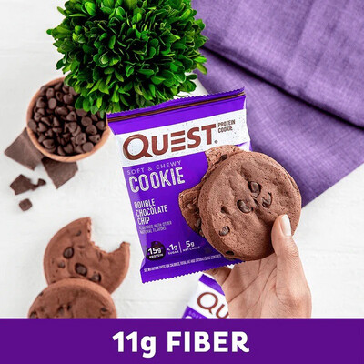 Quest Soft &amp; Chewy Double Chocolate Chip Cookie 