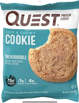 Quest Soft &amp; Chewy Snickerdoodle Cookie 