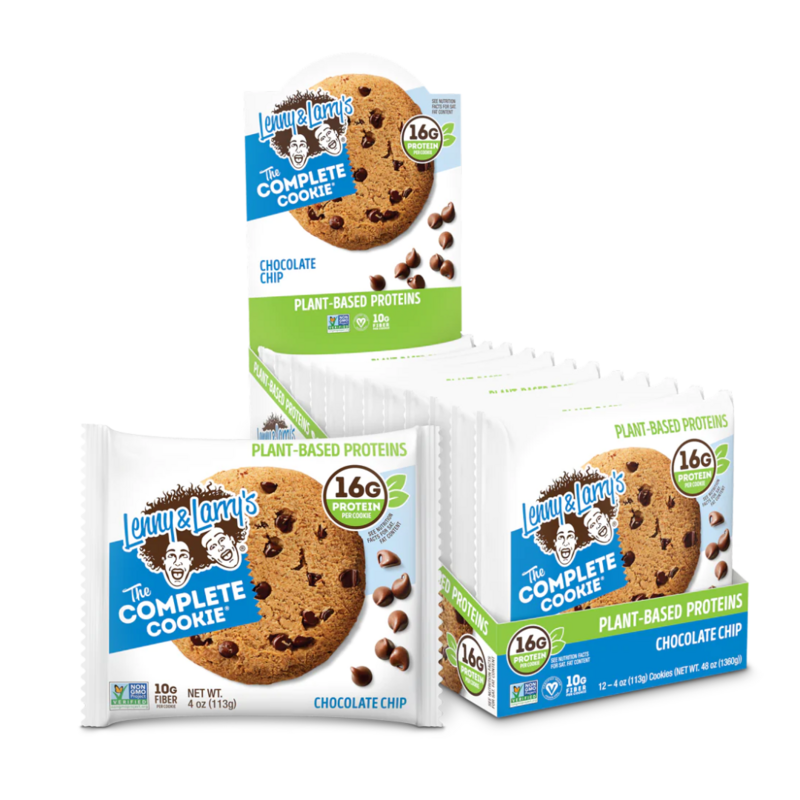 Lenny &amp; Larry’s The Complete Cookie Plant Based 16 g Protein 12 pack 