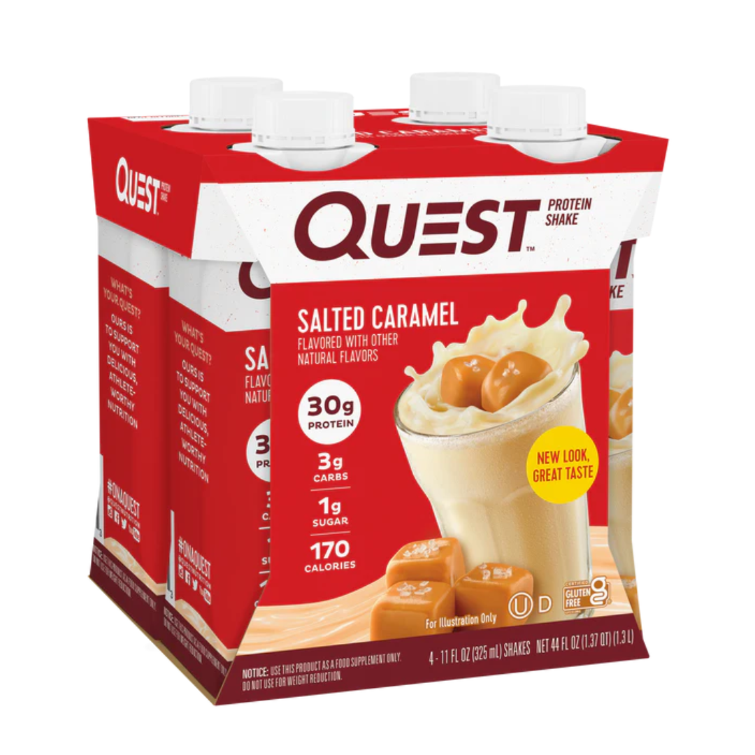 Quest Salted Caramel 30g Protein 4 pack
