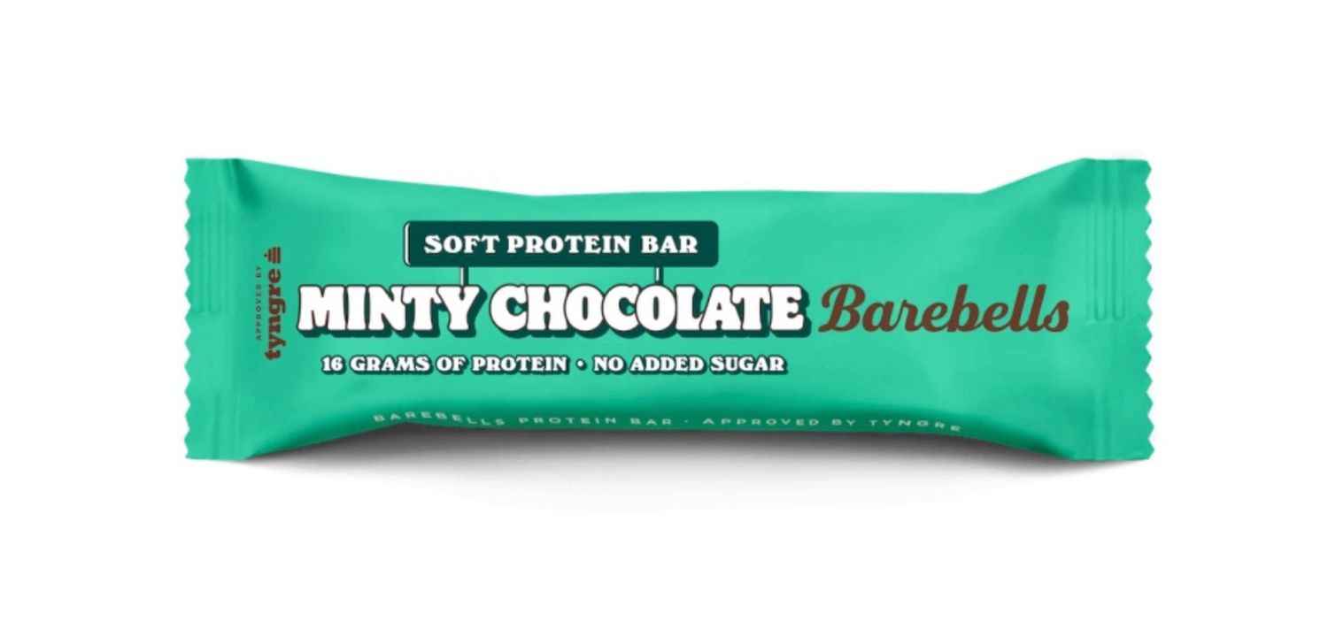 Barebells Soft Protein Bar Mint Chocolate No Added Sugar 