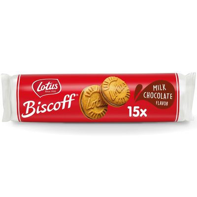 Lotus Biscoff Milk Chocolate Cookies 