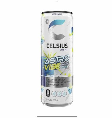 Celsius Live Fit Sparkling Cosmic Vibe Fruit Punch Limited Edition