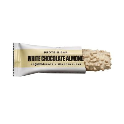 Barebells White Chocolate Almond Protein Bar No Sugar Added 