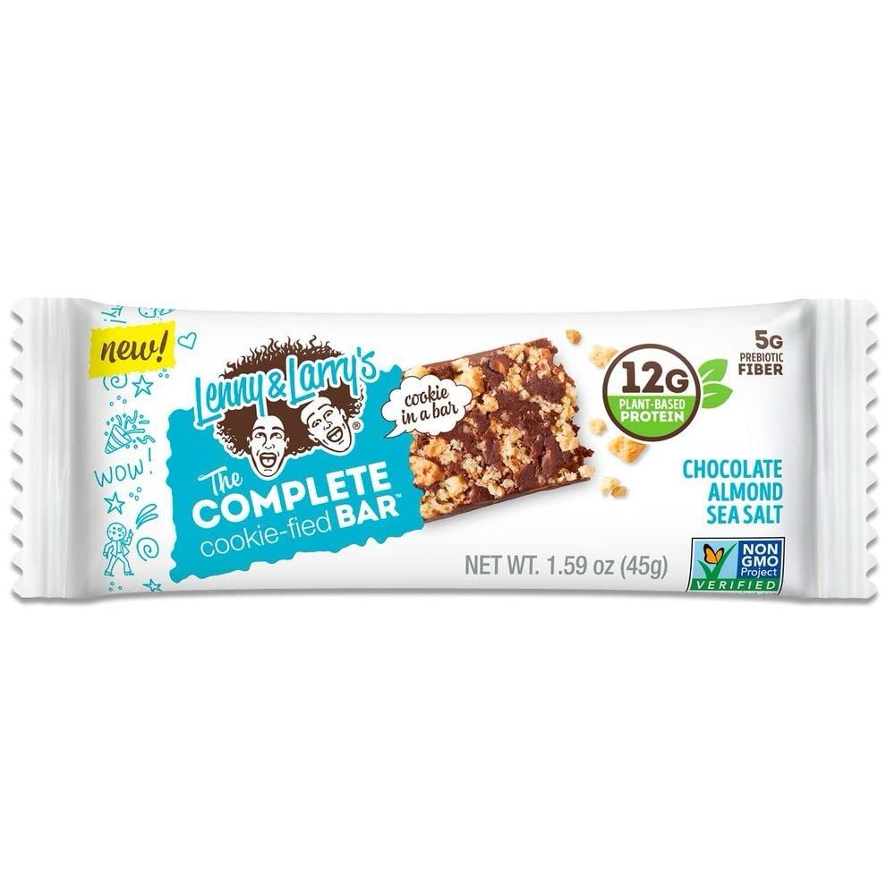 Lenny &amp; Larry The Complete Cookie-fied Bar 12g Pro Chocolate Almond Sea Salt