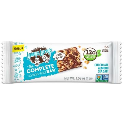 Lenny &amp; Larry The Complete Cookie-fied Bar 12g Pro Chocolate Almond Sea Salt