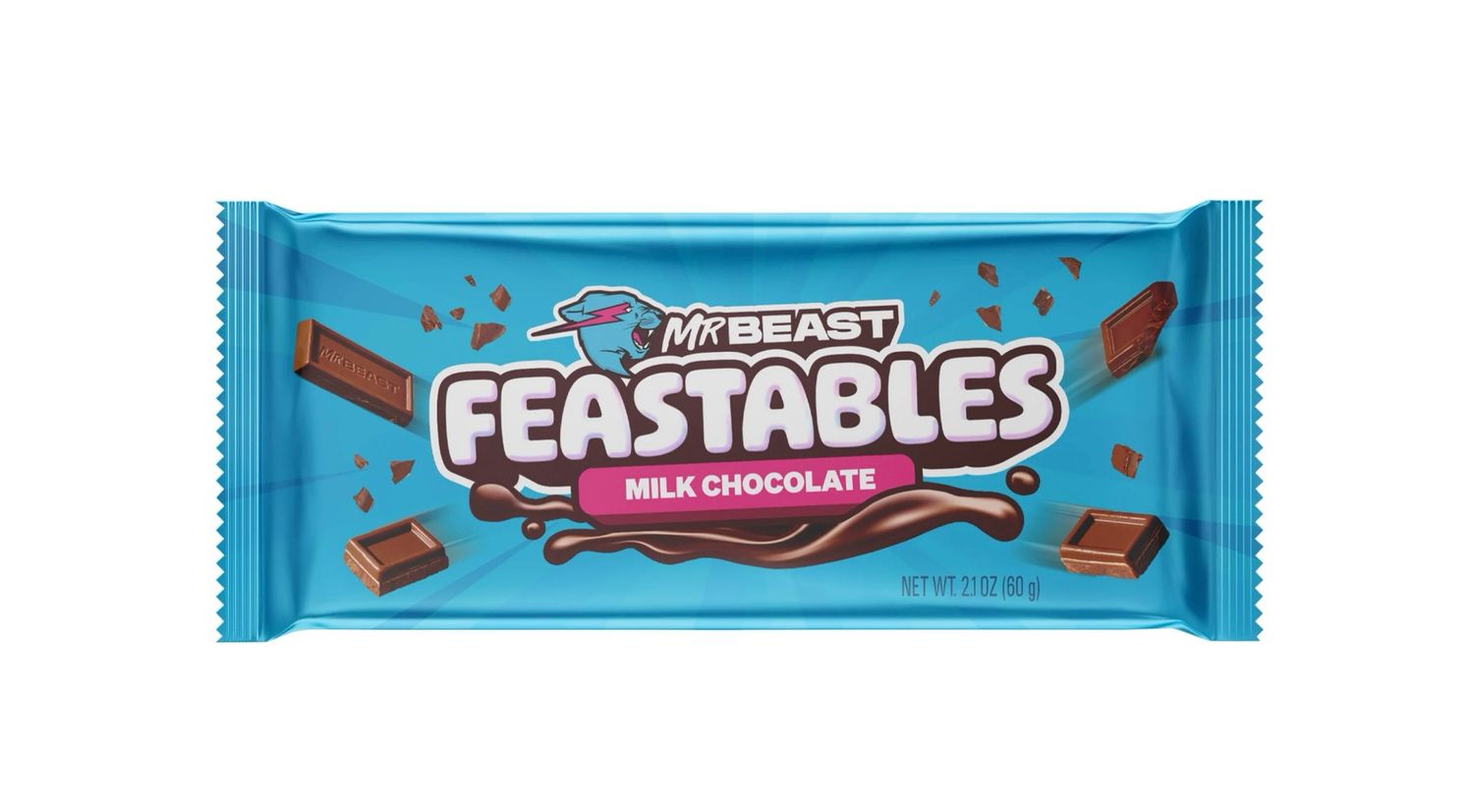 Feastables Mr Beast Bar Milk Chocolate 