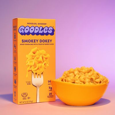 Goodles Smokey Dokey Goeey Gouda Mac with a Touch a Smoke Flavor 14g Pro 