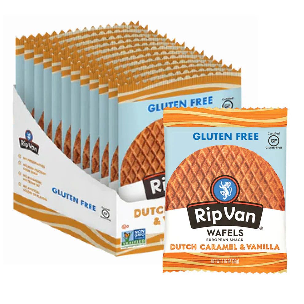 Rip Van Wafels Dutch Caramel &amp; Vanilla Gluten Free
