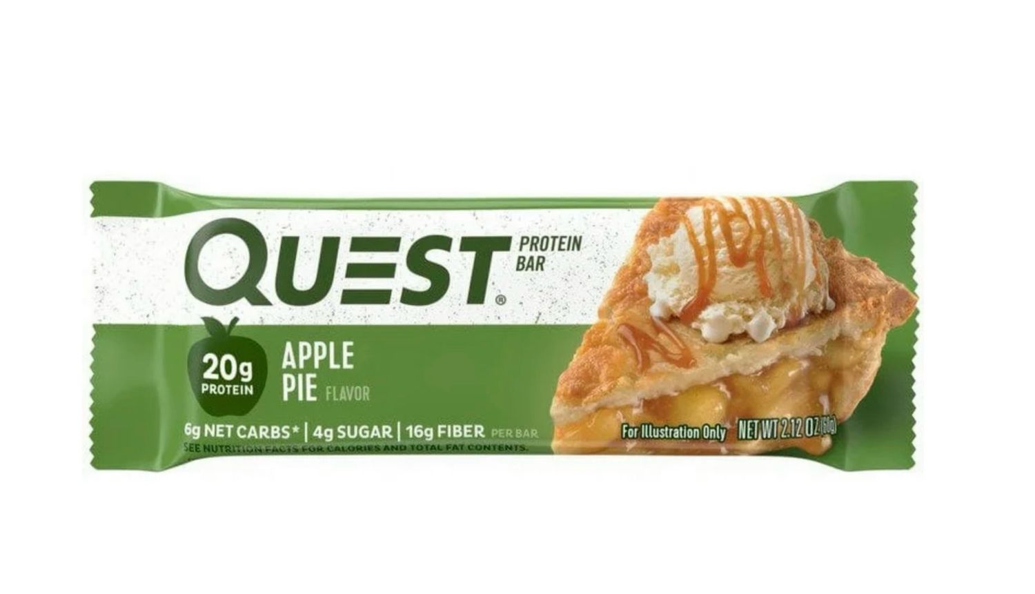 Quest Apple Pie Protein Bar 20g Pro 