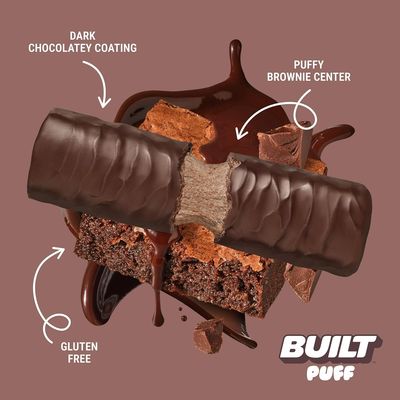 Built Bar Puffs Brownie Batter 17g Protein 