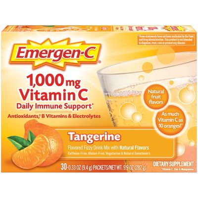 Emergen-C 1000mg Vitamin C Super Tangerine 30 pack 