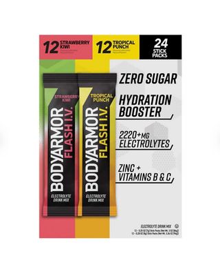 Bodyarmor Flash IV Hydration Booster Zero Sugar 24 sticks