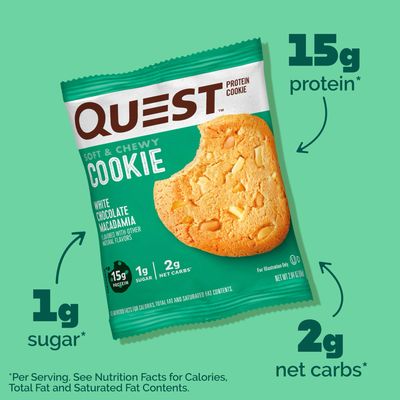 Quest Soft &amp; Chewy White Chocolate Macadamia Cookie 