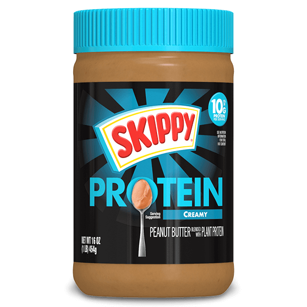 Skippy Protein Peanut Butter Creamy 16 oz 
