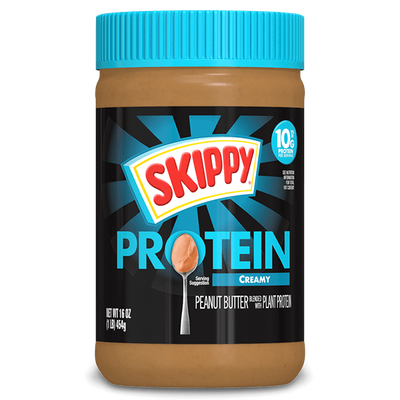 Skippy Protein Peanut Butter Creamy 16 oz 
