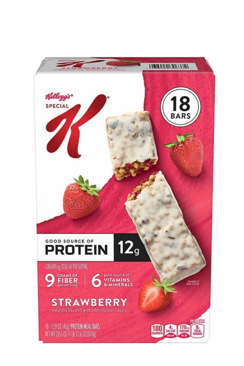 Special K Strawberry Protein 12 grams 18 bars