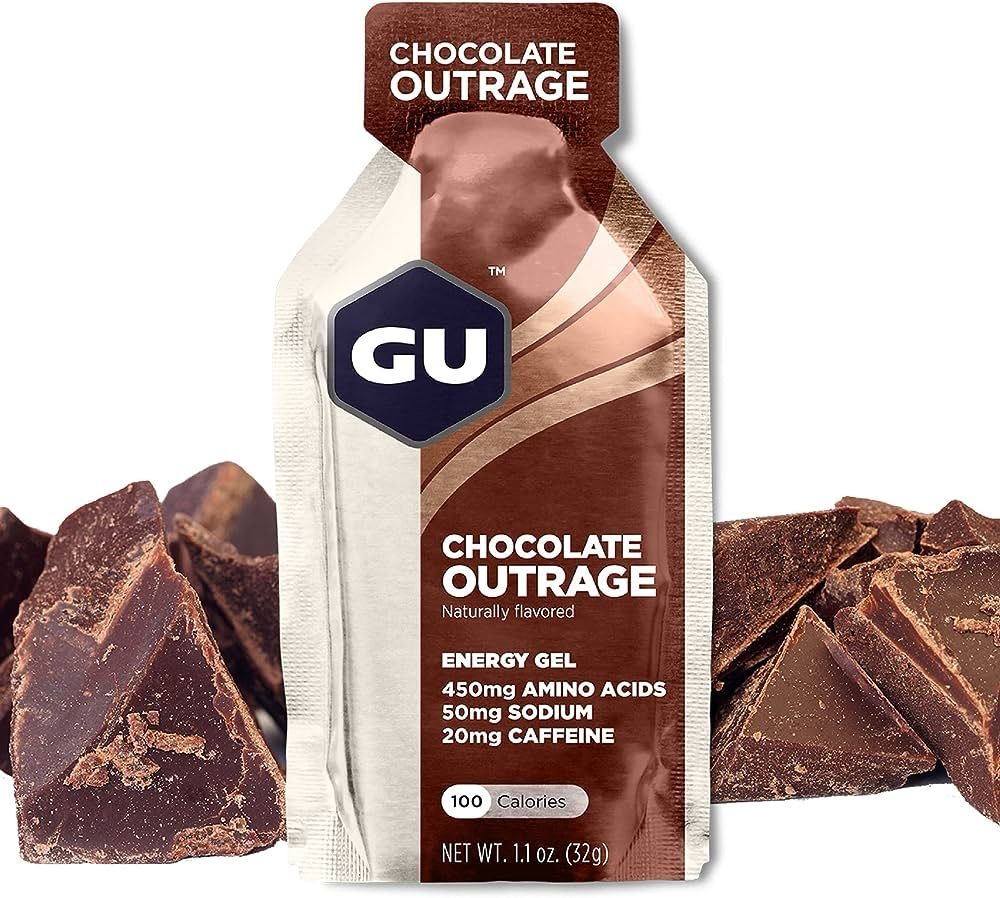 GU Energy Gel Chocolate Outrage 100 Calories 