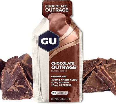 GU Energy Gel Chocolate Outrage 100 Calories 