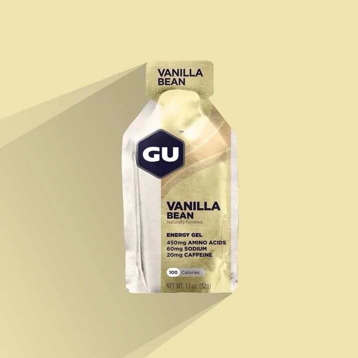 GU Energy Gel Vanilla Bean 100 Calories 