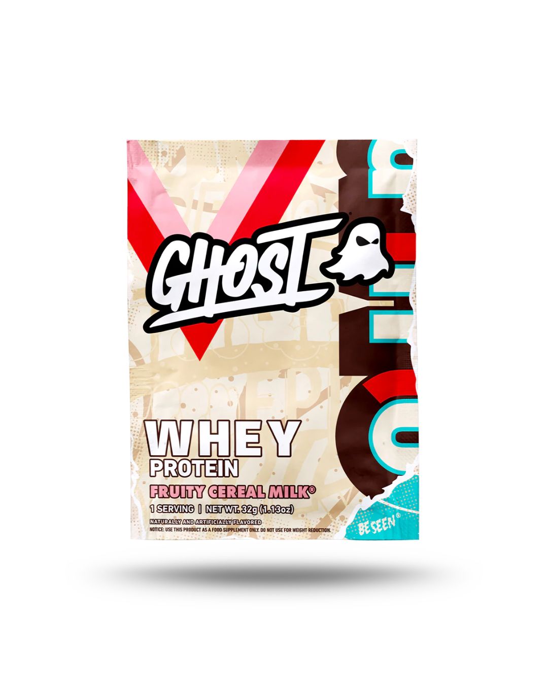 Ghost Whey Protein Fruity Cereal Milk 25g Pro Single Serving