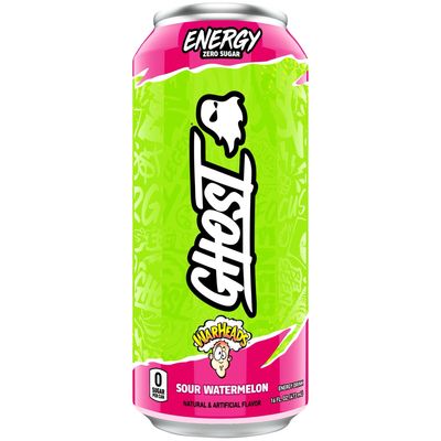 Ghost Energy Zero Sugar Warheads Sour Watermelon