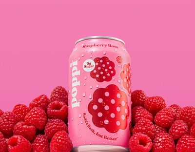 Poppi Prebiotic Soda Raspberry Rose 