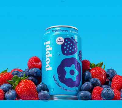 Poppi Prebiotic Soda Wild Berry