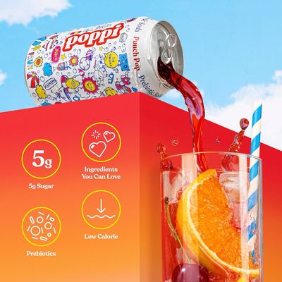 Poppi Prebiotic Soda Punch Pop