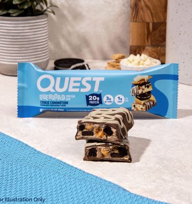 Quest Overload Cookie Commotion Protein Bar 20g 