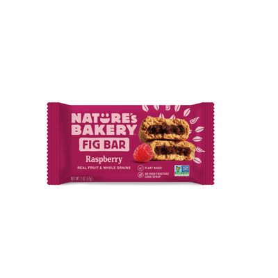 Nature’s Bakery Fig Bar Raspberry Plant Based 