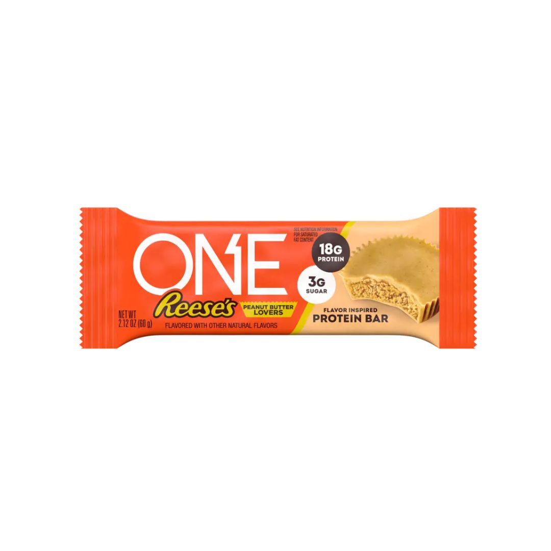 One Protein Bar Reese’s Peanut Butter Lovers 18g Pro 