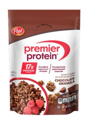 Premier Protein Chocolate Granola 17g Protein 