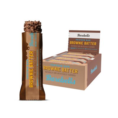 Barebells Brownie Batter Protein Bar No Sugar Added 