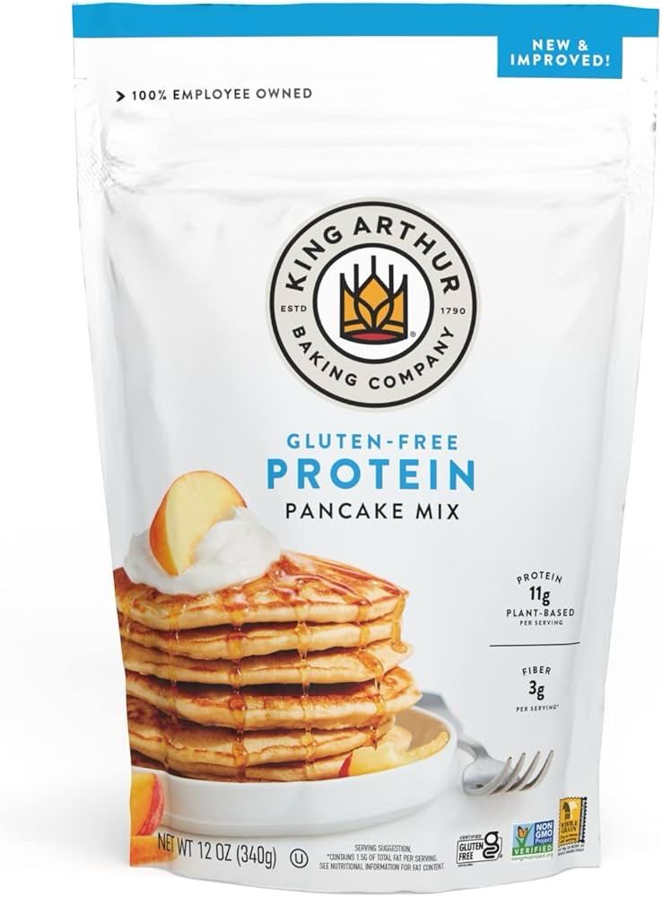 King Arthur Baking Company Gluten Free Classic Protein Pancake Mix