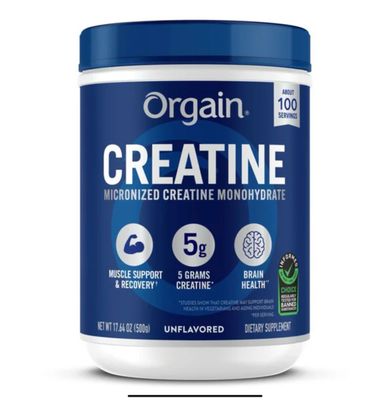 Orgain Creatine Monohydrate Muscle Support and Recovery