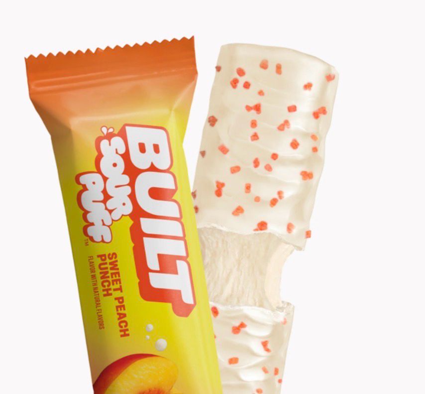 Built Sour Puff Sweet Peach Punch
