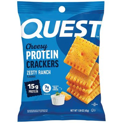 Quest Cheese Crackers Zesty Ranch 10g Pro 