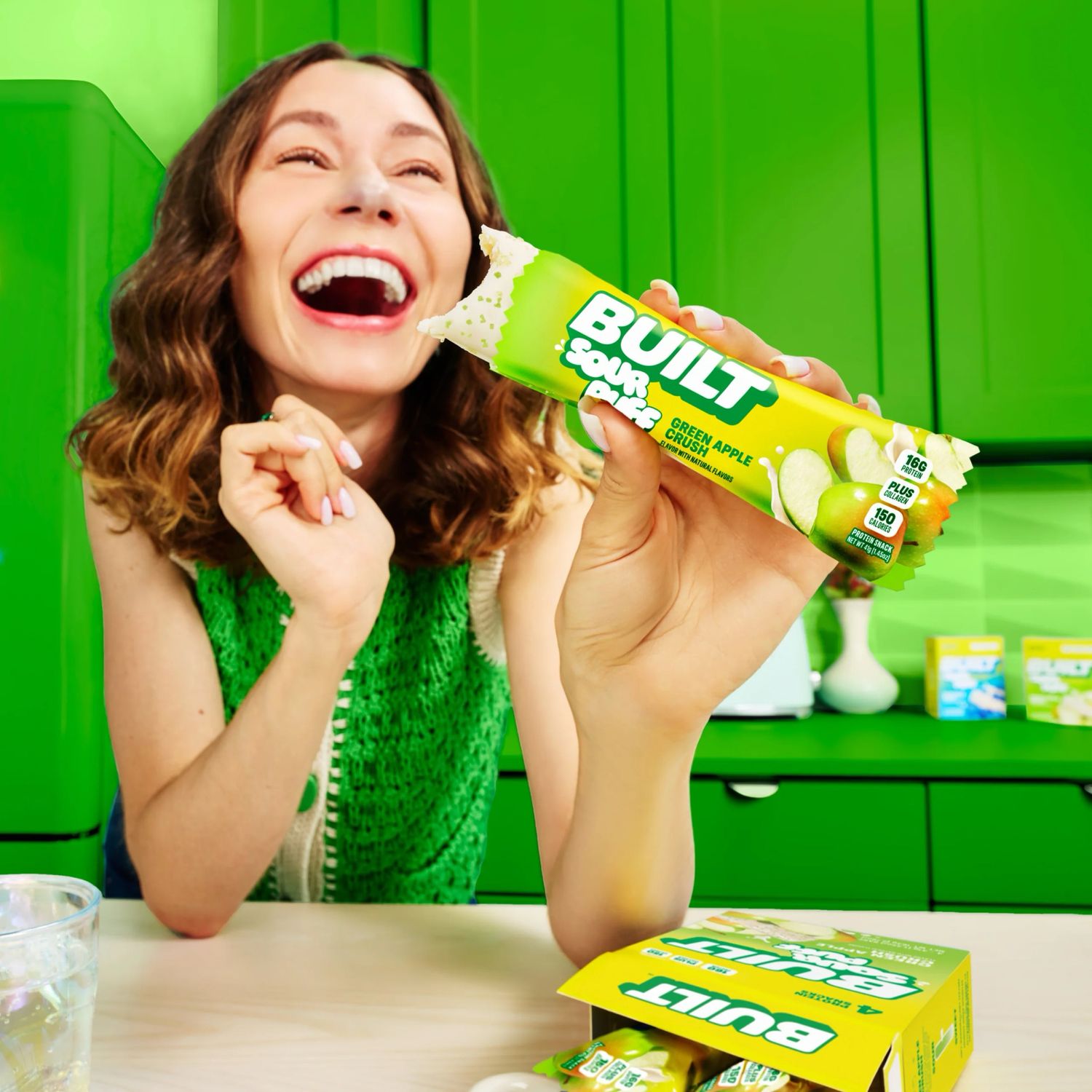 Built Sour Puff Green Apple Crush 
