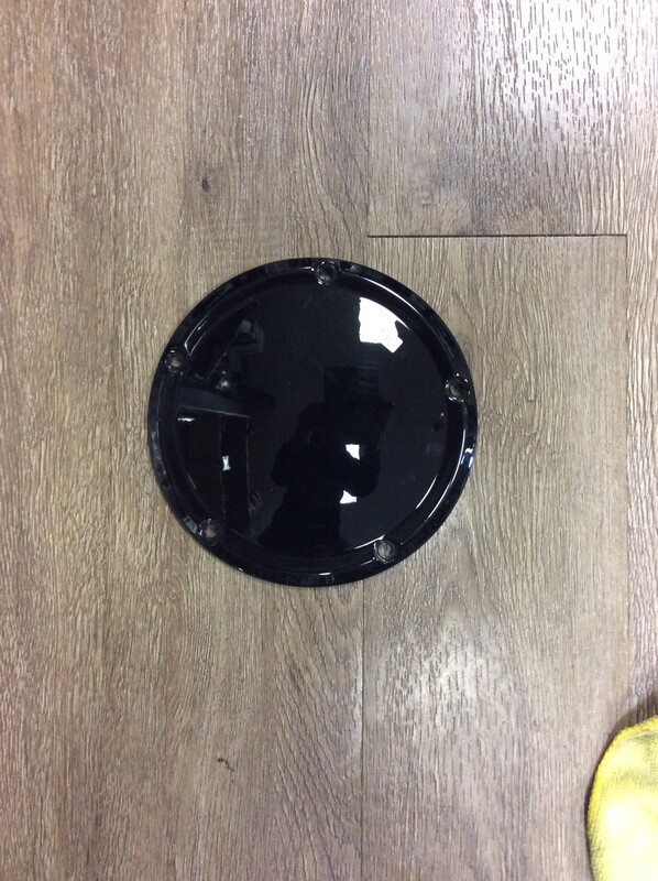 2017 - 2020 Harley M8 Gloss Black 5 Hole Derby Cover 25700389