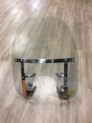USED - Quick Detach Windshield - DYNA 23 USED - Quick Detach Windshield - DYNA 23" x 18 1/2" - 49mm Clamps